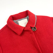Charger l&#39;image dans la galerie, Manteau en blend laine rouge 12-18M
