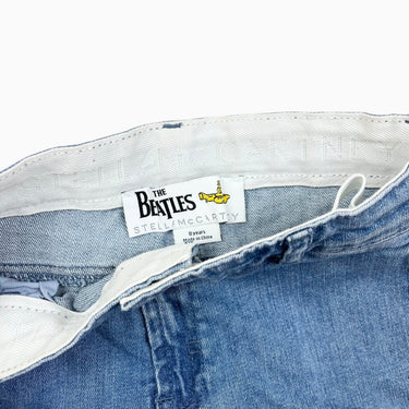 Short en denim fleuri 'The Beatles' 8Y