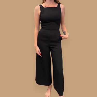Combinaison noire en poly pour femmes 0US