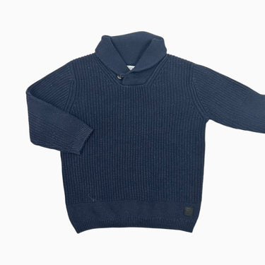 Pull marine en tricot 5Y