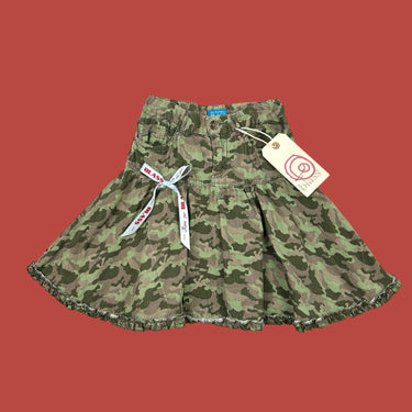 Jupe camo boucle Place 6Y