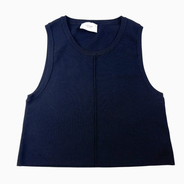 Débardeur noir 'Catalina' en tricot de nylon et viscose pour femmes 4 (L)
