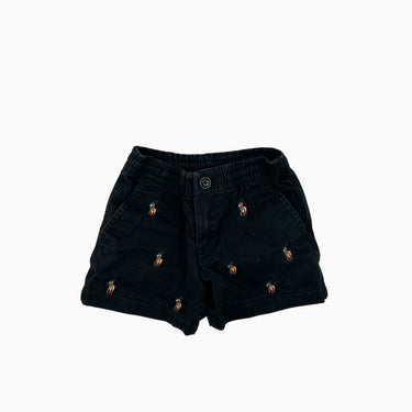 Short noir avec logo brodé 2Y