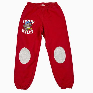 Jogger rouge 'chien' L 8-9Y