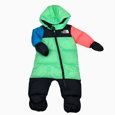 Combi 'nupste' colorblock doublée en plume 3-6M