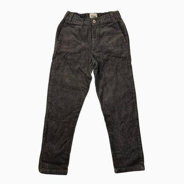Pantalon kaki foncé en corduroy 128 8Y