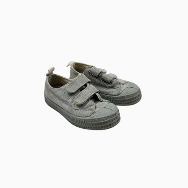 Souliers gris Novesta à velcro 28EU