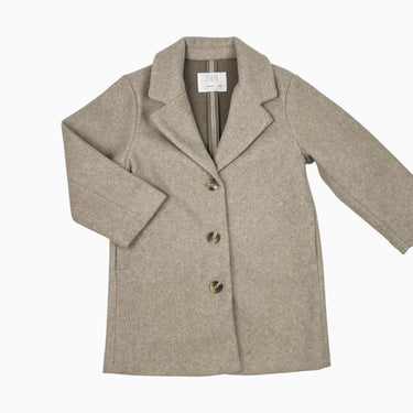 Manteau gris taupe 5-6Y
