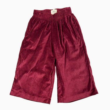 Pantalon rouge en velours 2Y
