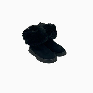 Bottes noires en suède doublées 27EU