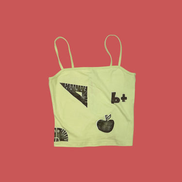 Camisole verte école pour femmes XS