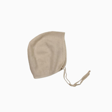 Bonnet rose pâle en cachemire 0-3M