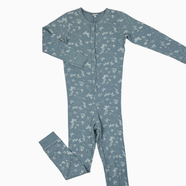 Pyjama bleu-gris 'papillons' 8Y