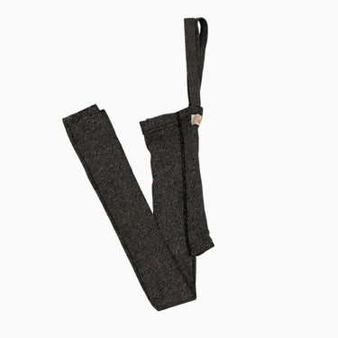 Bas collant à bretelle marron chiné 98-104CM 3-4Y