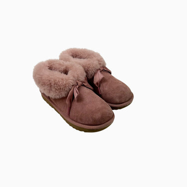 Bottines vieux-rose doublées JR3US