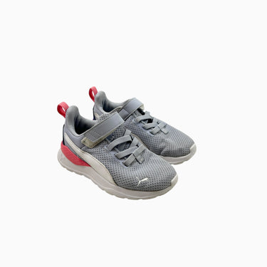 Sneakers lilas pâle à velcro 11US
