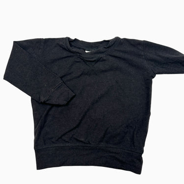 Chandail noir en bambou et spandex 6-12M