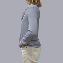 Charger l&#39;image dans la galerie, Blouse en chiffon de polyester pour femmes XS
