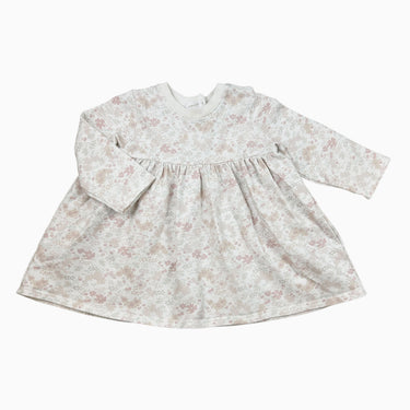 Robe blanche fleurie 1Y