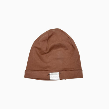 Bonnet terracotta en bambou et spandex 9-12M