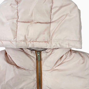 Manteau d'hiver terracotta et rose pâle 6Y
