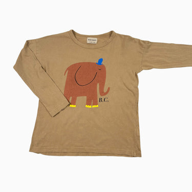 Chandail latté éléphant 8-9Y