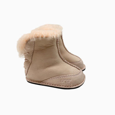 Bottes roses suède Small 18-24M