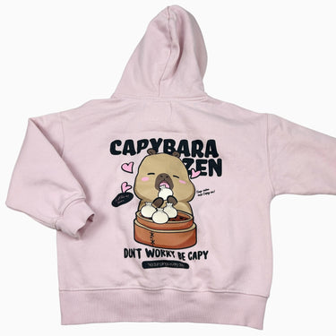 Pull rose 'capybara zen' 6-7Y