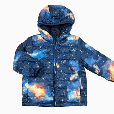 Manteau marine réversible espace 2Y
