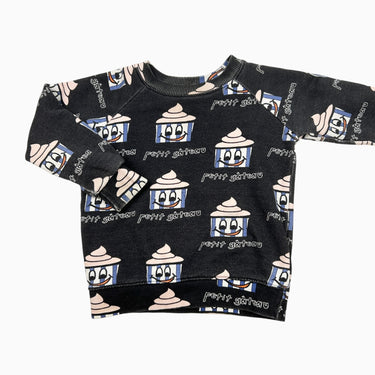 Pull noir petit gâteau 2Y