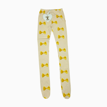 Collants jaune noeuds 10Y