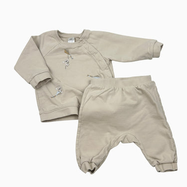 Ensemble greige 4-6M