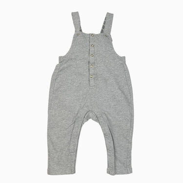 Salopette grise 9-12M