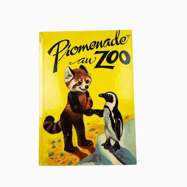 Livre 'Promenade au Zoo' vintage