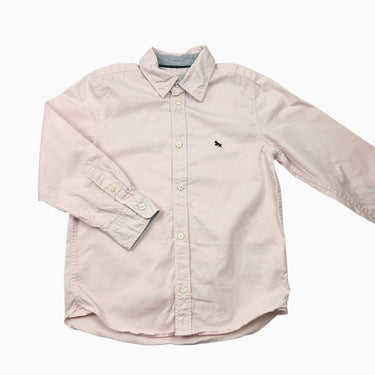 Chemise rose pâle 6-7Y