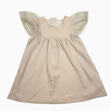 Robe rose à volants 2Y