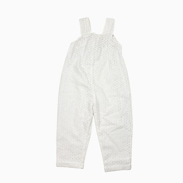 Combi blanche avec broderie 3-4Y