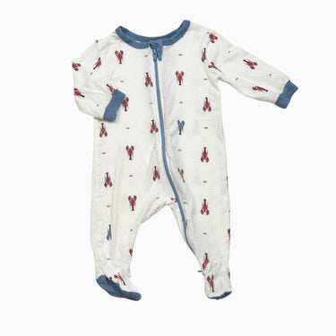 Pyjama blanc 'homards' 0M