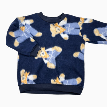 Pull marine oursons vintage en polar 2Y