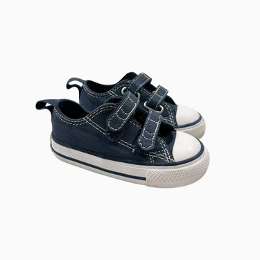 Sneakers marine à velcro 4US