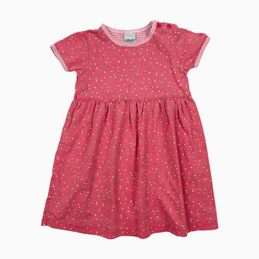 Robe rose fleurie vintage 24M