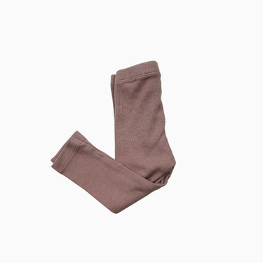 Legging rose côtelé 6-9M