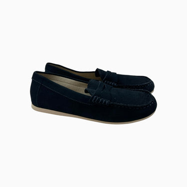 Mocassins marine style suède pour femmes 38EU