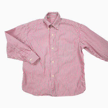 Chemise à rayures roses vintage 6Y