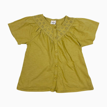 T-shirt avec brodeerie pistache 4Y