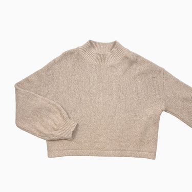 Pull rose en tricot 6-7Y