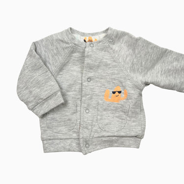 Cardigan gris 'cactus' réversible 3M