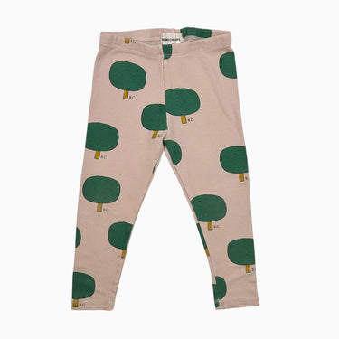 Legging rose 'arbres' 24M