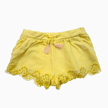 Short jaune avec broderie 2Y