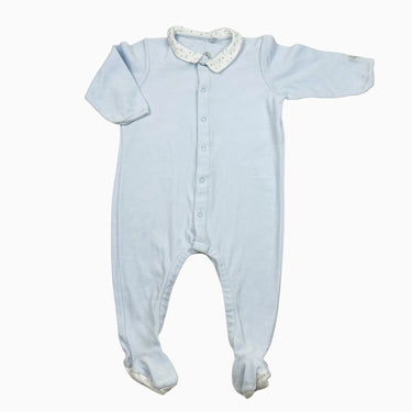 Pyjama bleu velours 12M